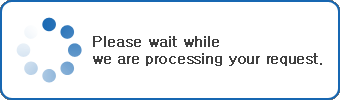 Please wait while we are processing your request